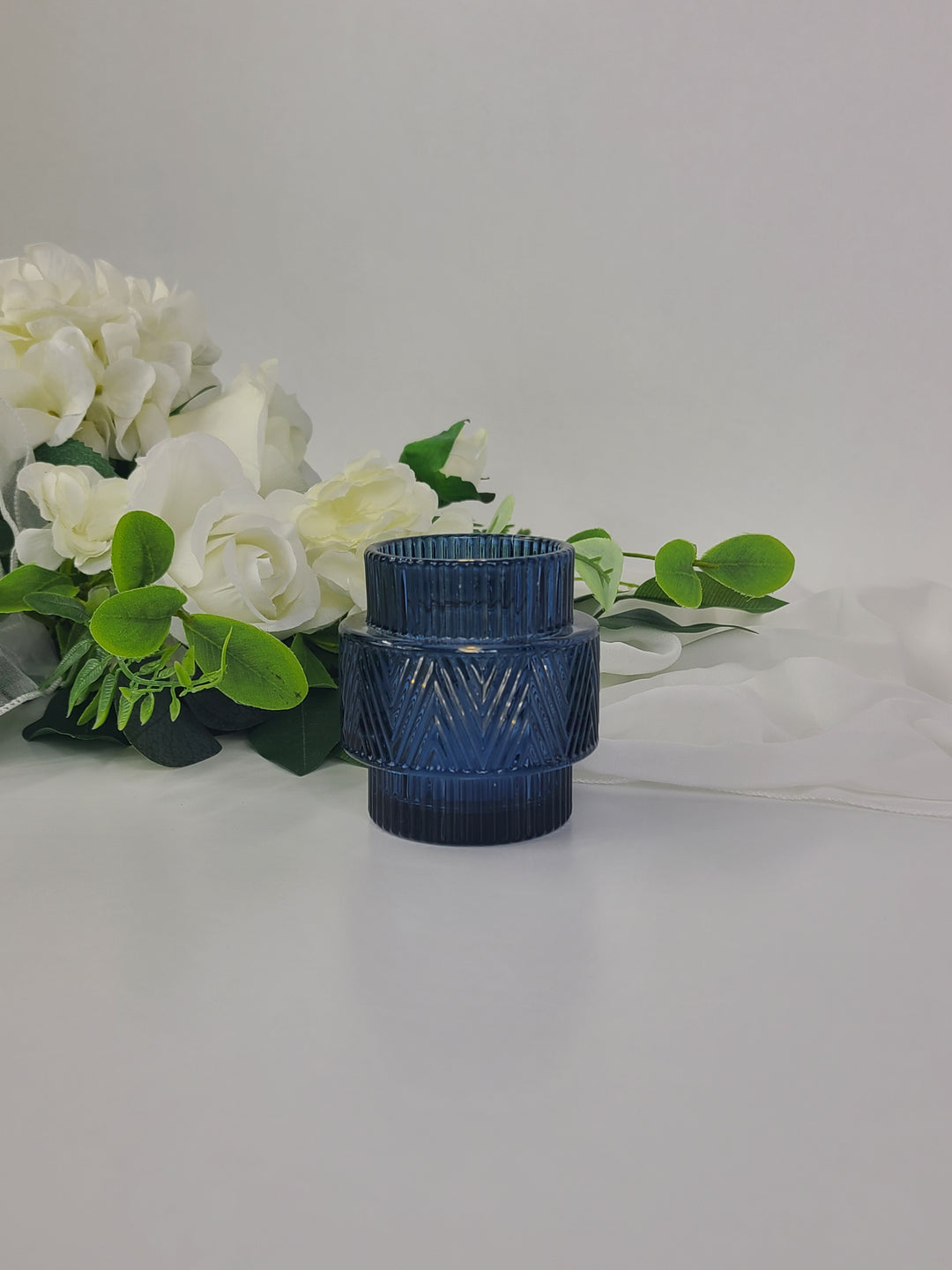 Rental - Blue Glass Votive