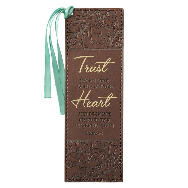 Trust the Lord Faux Leather Bookmark