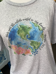 Whole World In His Hands - T-Shirt