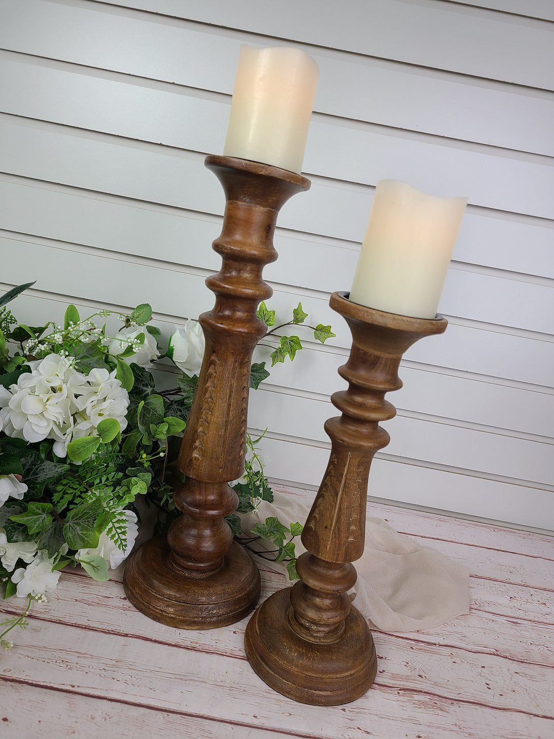 Rental - Wooden Candleholder