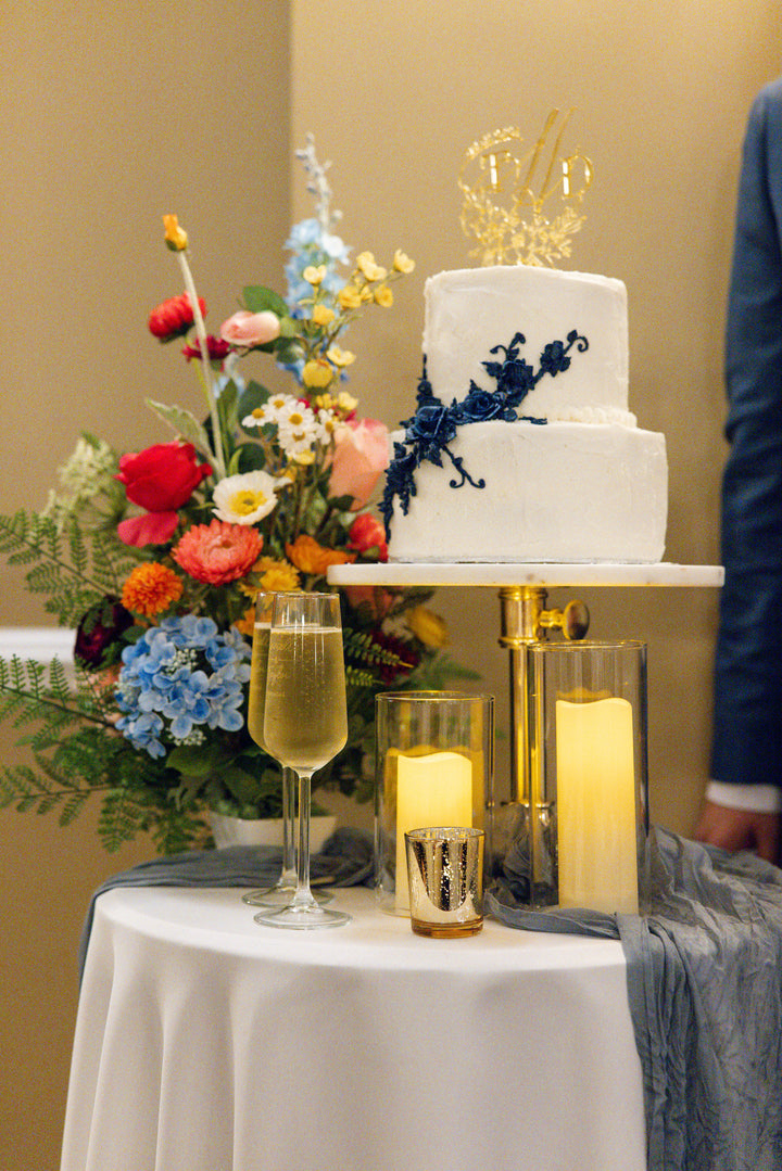 Rental - Set of 3 Glass Cylinders w/ candles