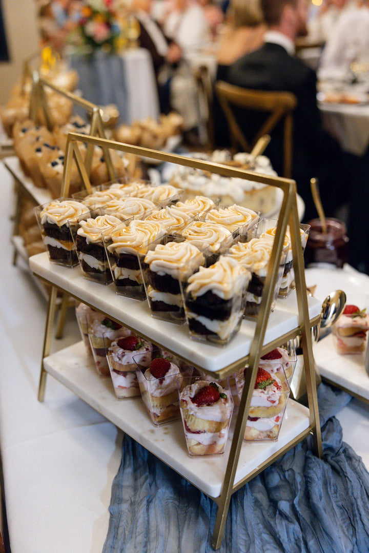 Rental - Assorted Marble Dessert Trays