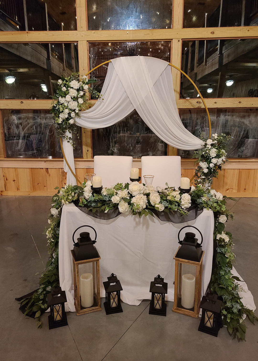Rental - Black Lantern w/ Candle