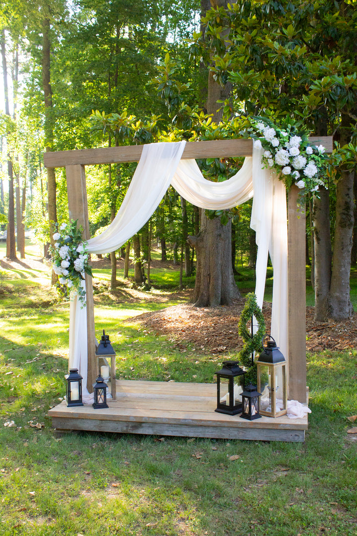 Rental - Black Lantern w/ Candle