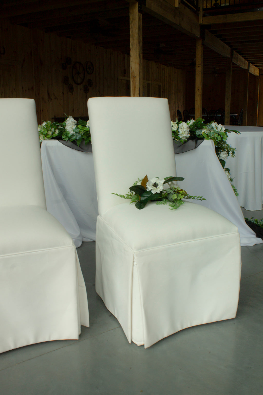 Rental - White Slipper Chair