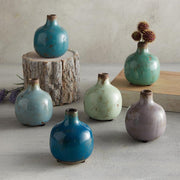 4" Ocean Blue Vase