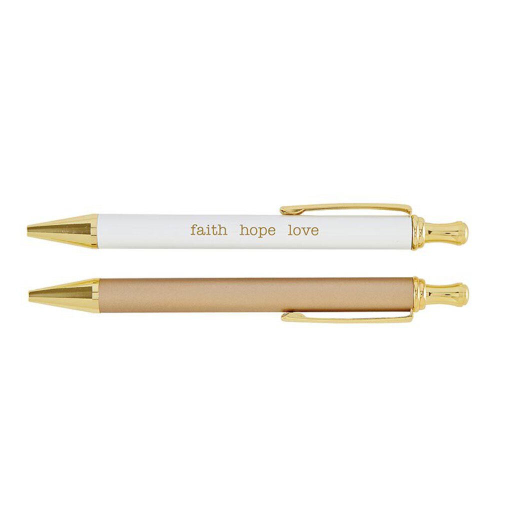 2 Pen Set - Faith Hope Love