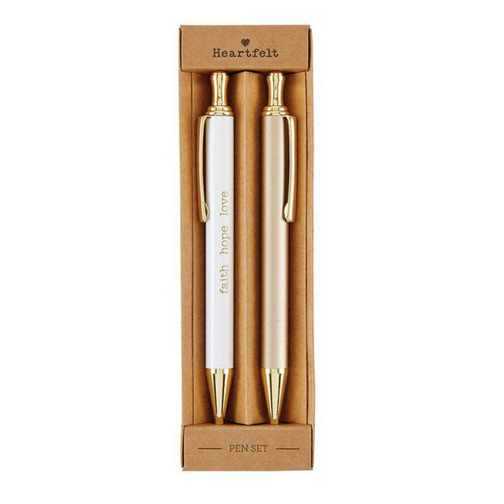 2 Pen Set - Faith Hope Love