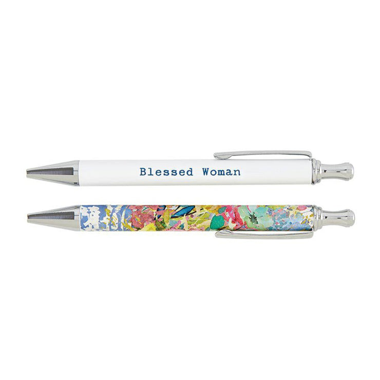 2 Pen Set - Blessed Woman
