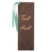 Trust the Lord Faux Leather Bookmark