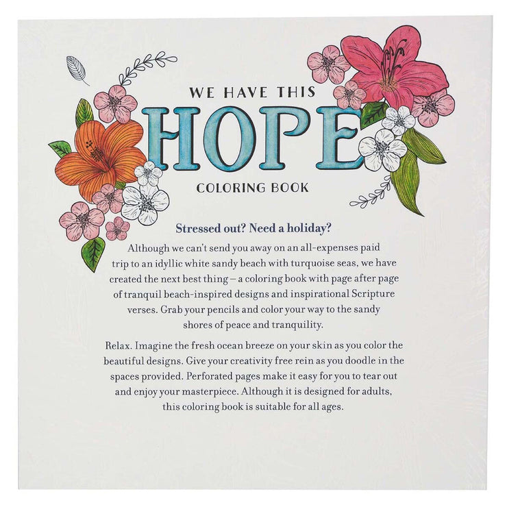 We Have This Hope Coloring Book