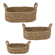 Medium Oval Seagrass Tray Basket AMR403-M