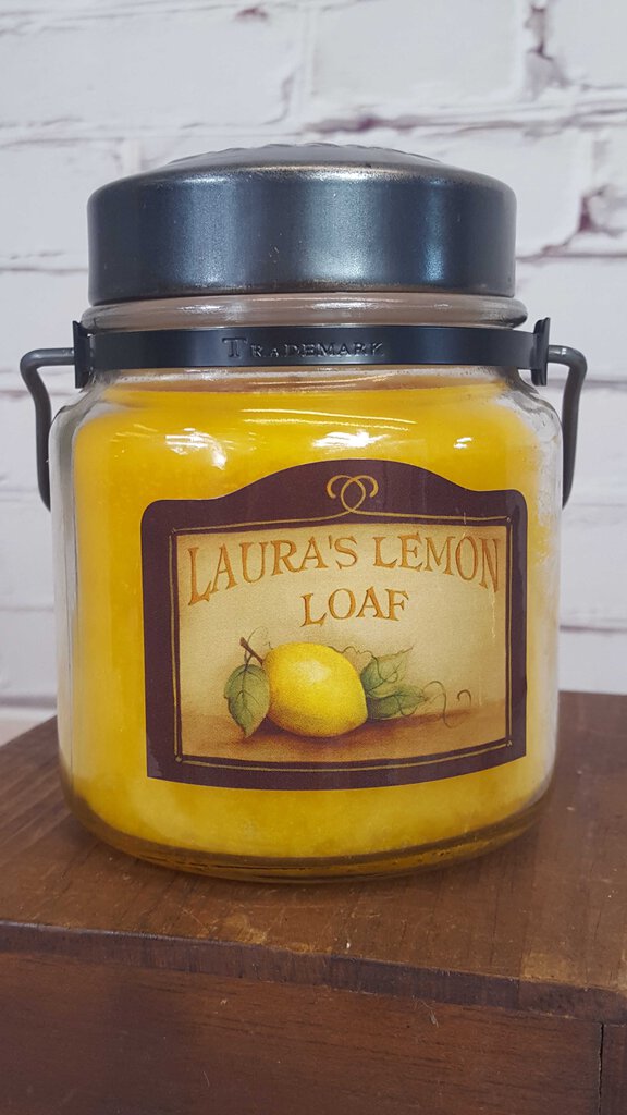 Laura's Lemon Loaf - Classic Jar Candle - 16oz JLL-16